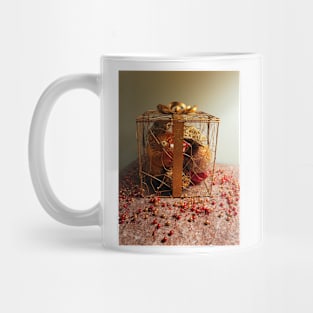 Red And Gold Mug